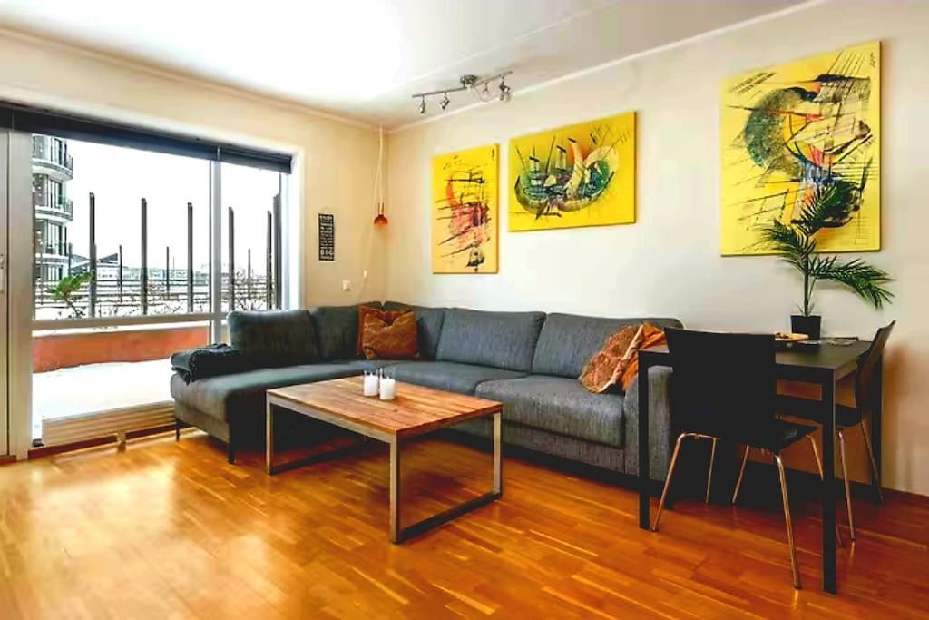 Апартаменты Cozy Cove At Solsiden - 2Br Familyfriendly Тронхейм Экстерьер фото