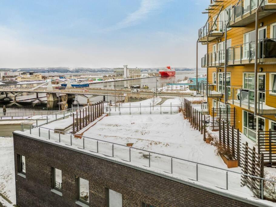Апартаменты Cozy Cove At Solsiden - 2Br Familyfriendly Тронхейм Экстерьер фото